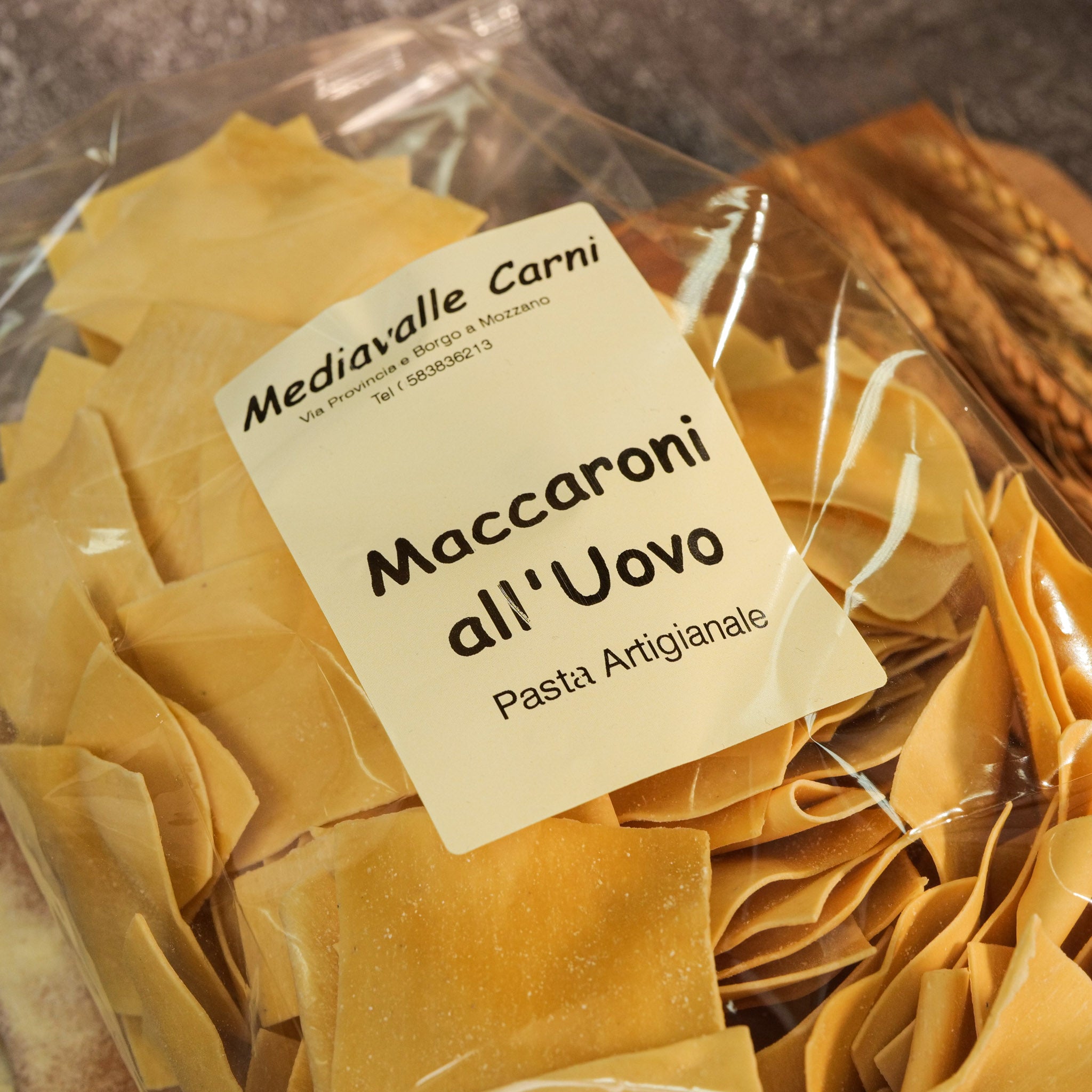 Maccaroni all’Uovo – Pasta Secca Artigianale