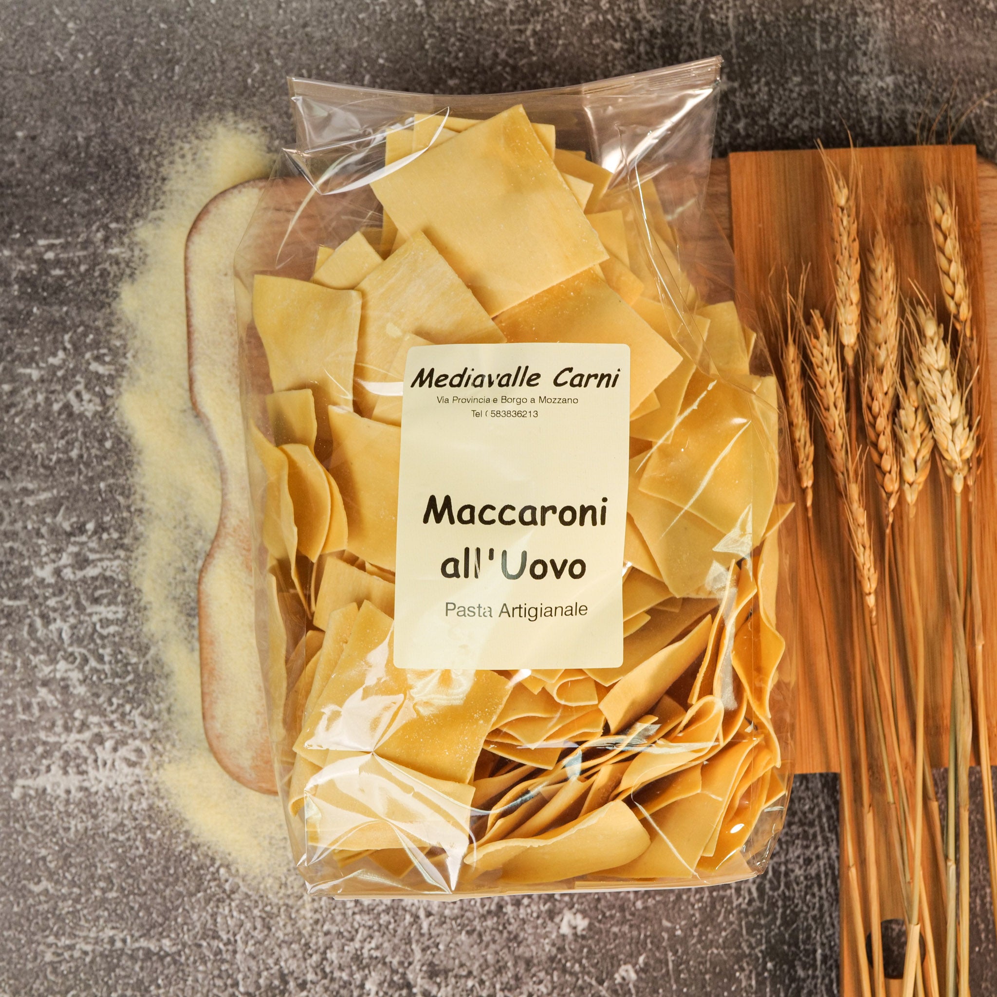 Maccaroni all’Uovo – Pasta Secca Artigianale