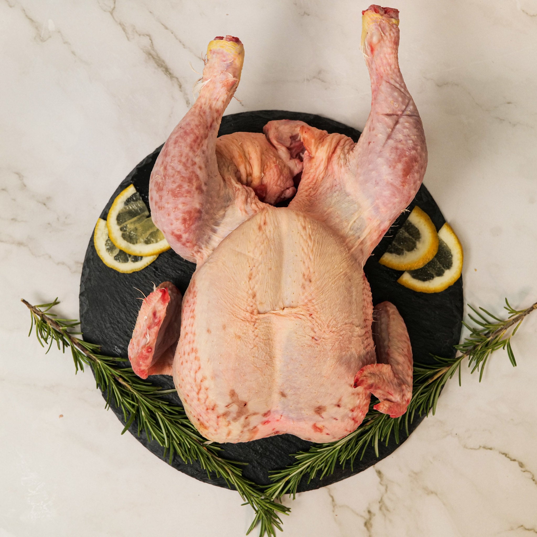 Pollo a Busto Intero