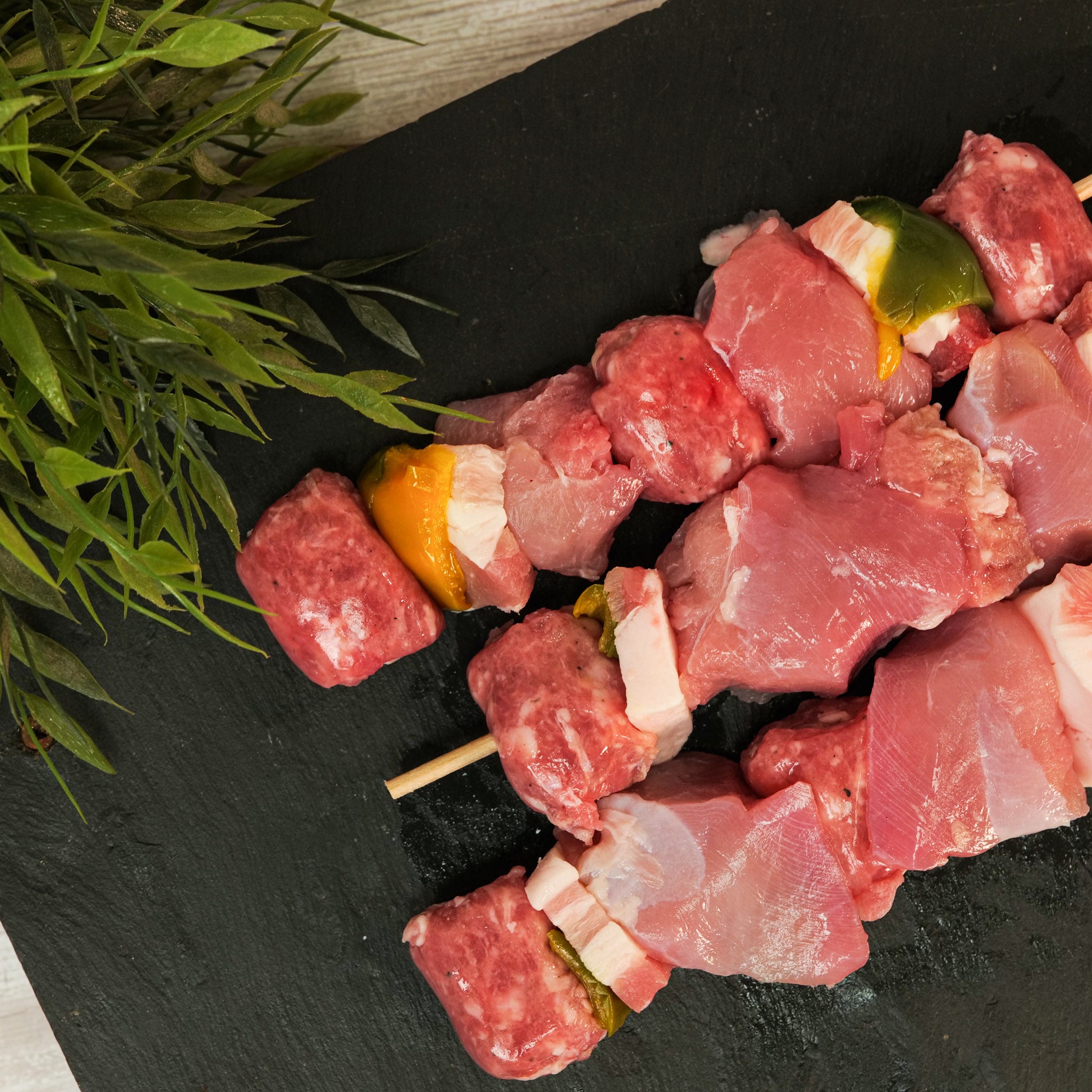 Spiedini Misti di Carne – Produzione Artigianale