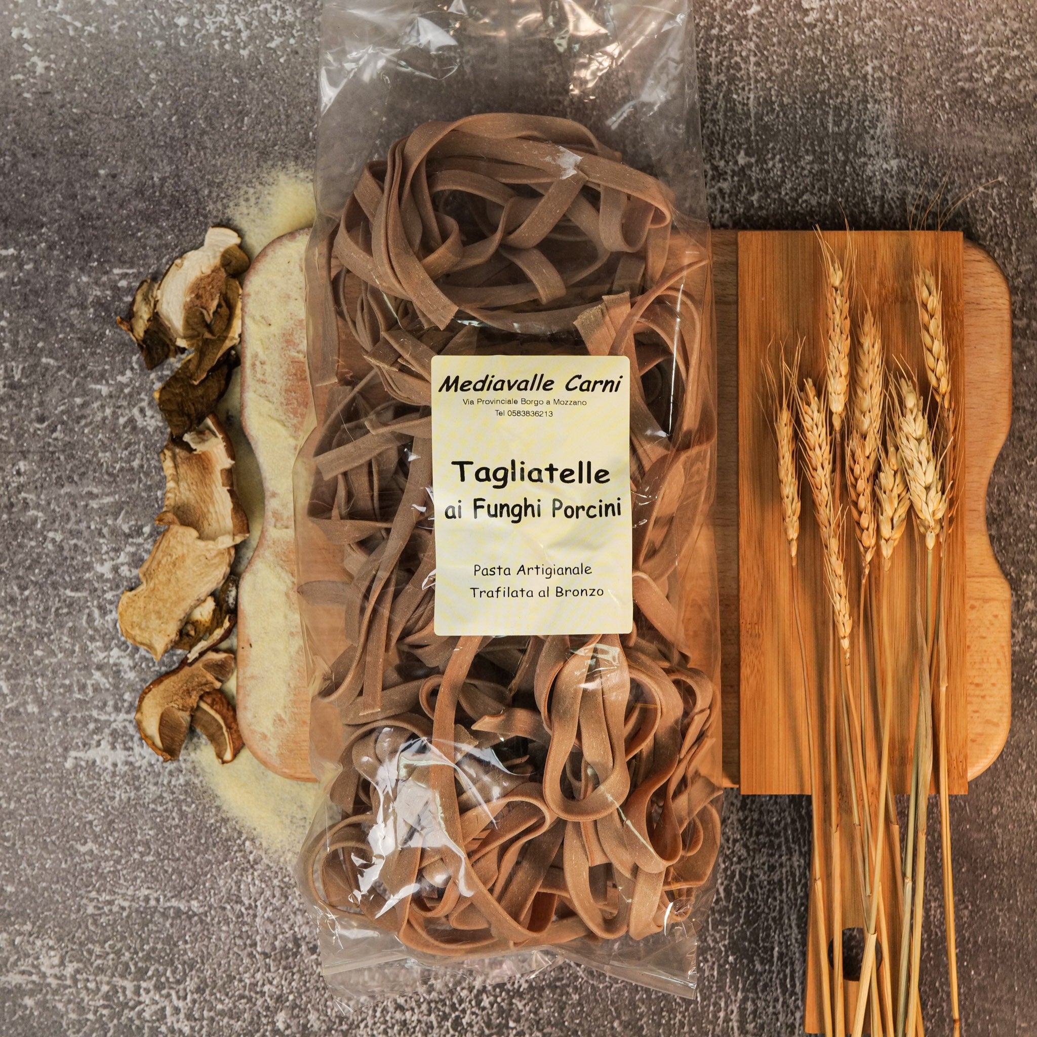 Tagliatelle della Garfagnana ai Funghi Porcini – azz. Coletti