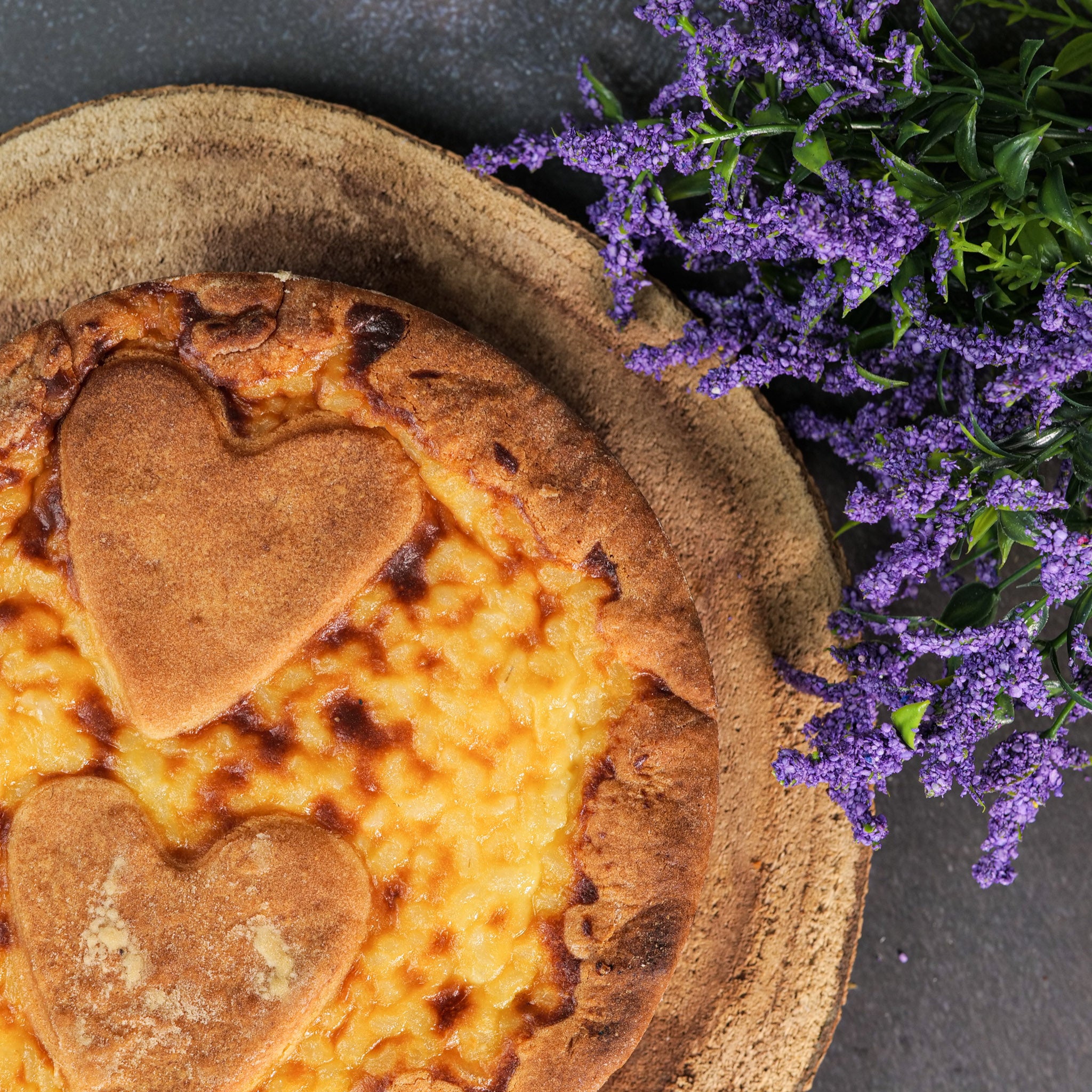 Torta di Pasta Frolla con Crema e Riso