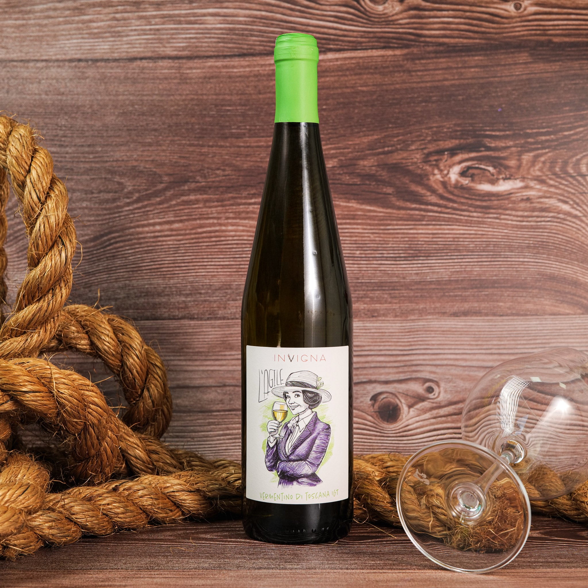 Vino Bianco Vermentino di Toscana IGT “L’Agile” – Invigna